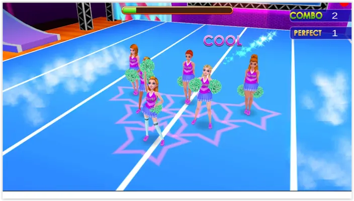 Cheerleader Dance Off - Squad of Champions android App screenshot 0