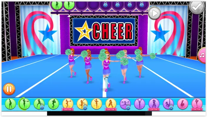 Cheerleader Dance Off - Squad of Champions android App screenshot 3