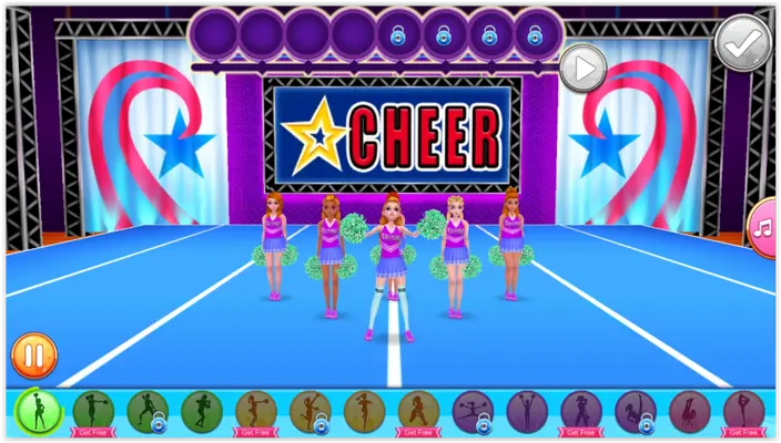 Cheerleader Dance Off - Squad of Champions android App screenshot 5